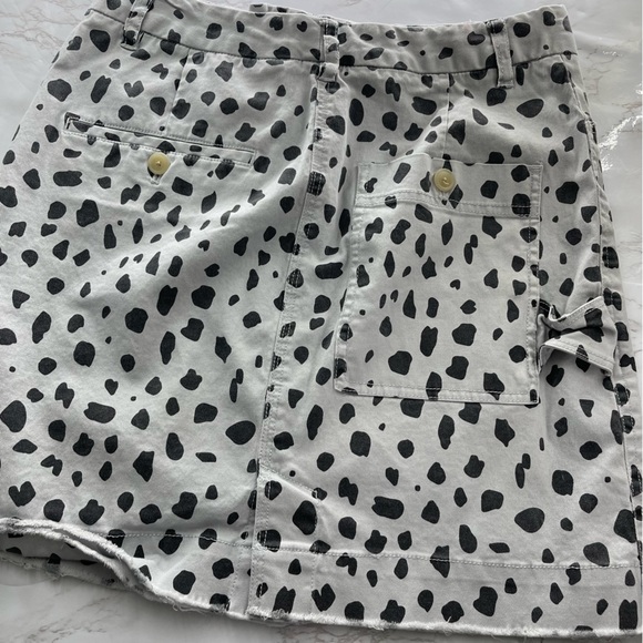 ATM Anthony Thomas Melillo Animal Cheetah-Print Mini Skirt High Waisted Size 2 - Picture 4 of 5